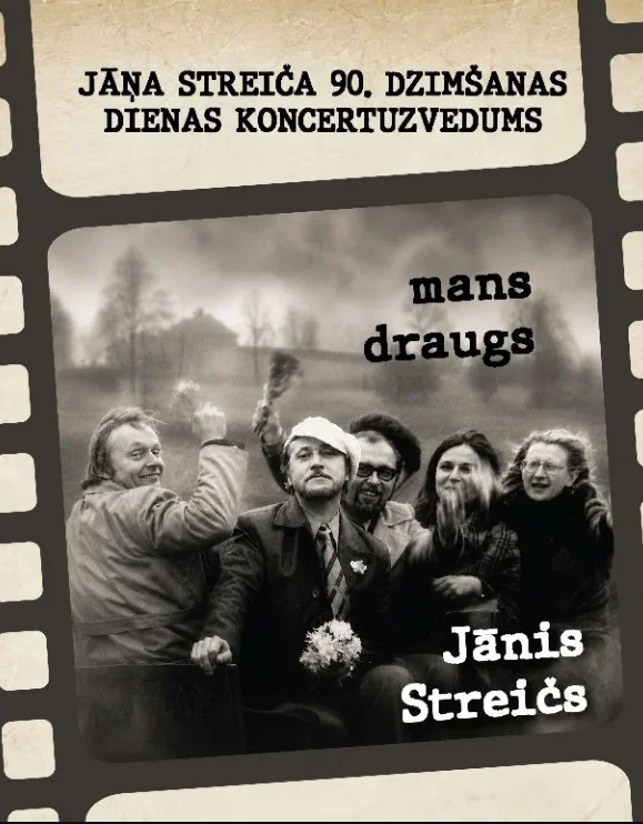 “Mans draugs Jānis Streičs” Preiļos 19. septembrī