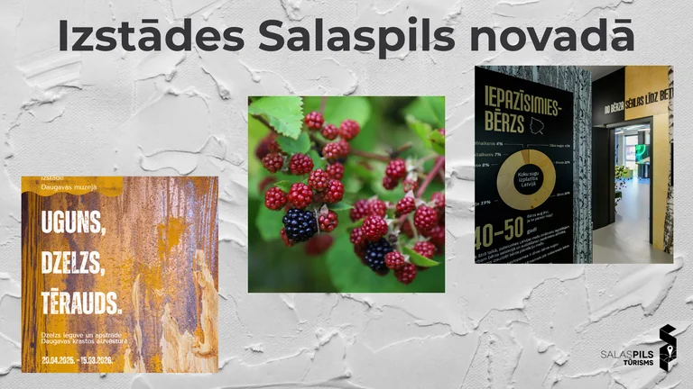 Salaspils novada kultūras ceļvedis: izstādes, kuras vērts apmeklēt