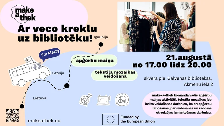 Ventspilī bez maksas mainīs un labos apģērbu