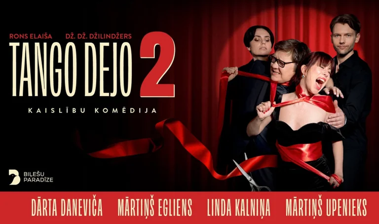 “Tango dejo 2” Slampē 24. oktobrī: skatuve bez dekorācijām